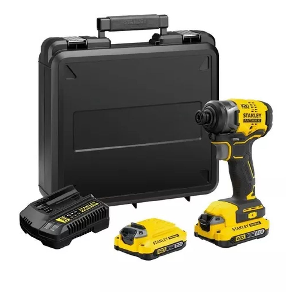 STANLEY - Atornillador De Impacto Stanley Sbi810d2k Brushless 20v 2bat