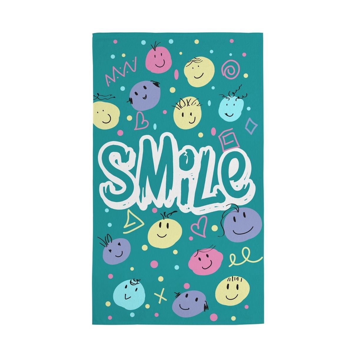 TEKA - Toalla de Baño Candy Smile - 65 x 115cm - 300 gm² - Algodón - Teka