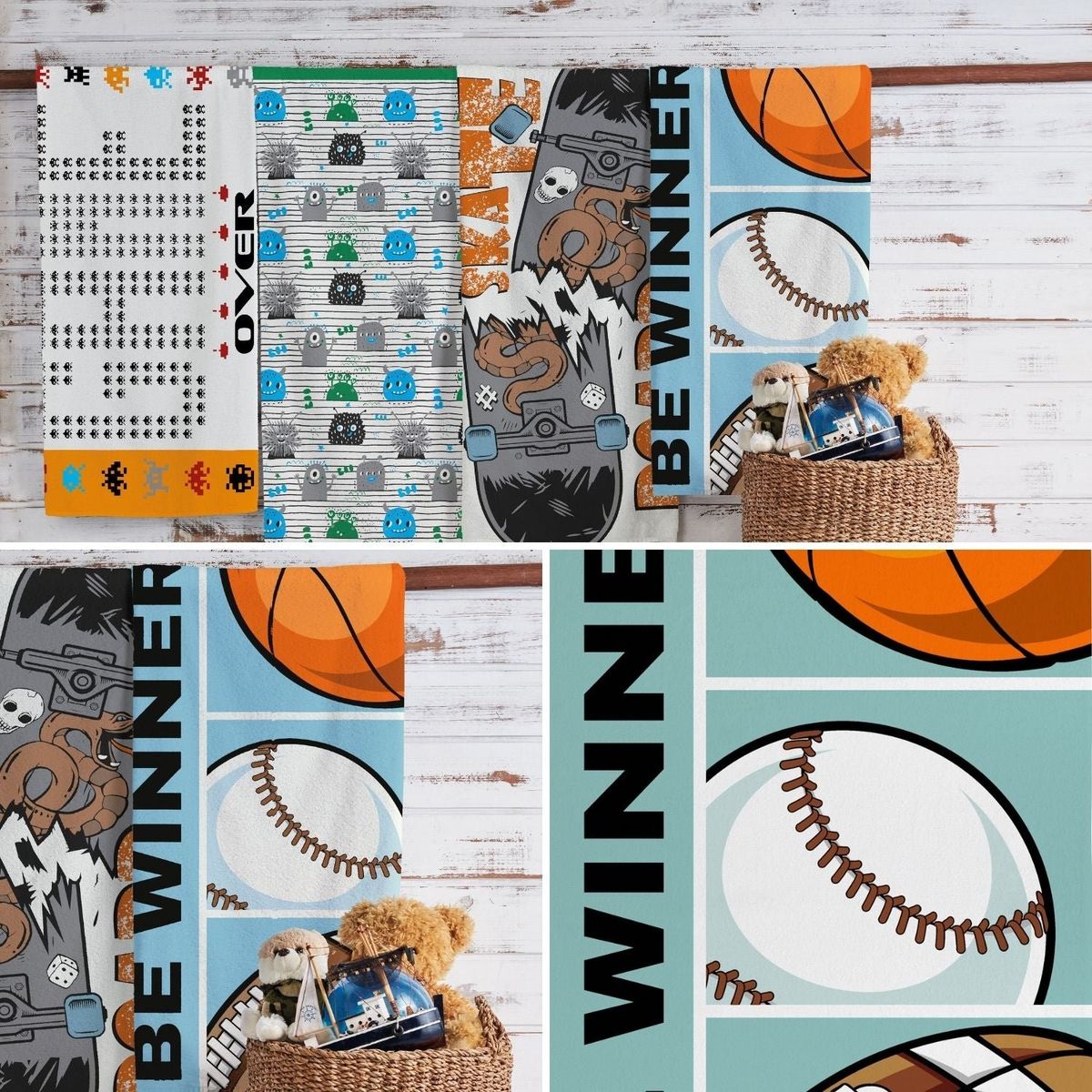 TEKA - Toalla de Baño Candy Winner - 65 x 115cm - 300 gm² - Algodón - Teka