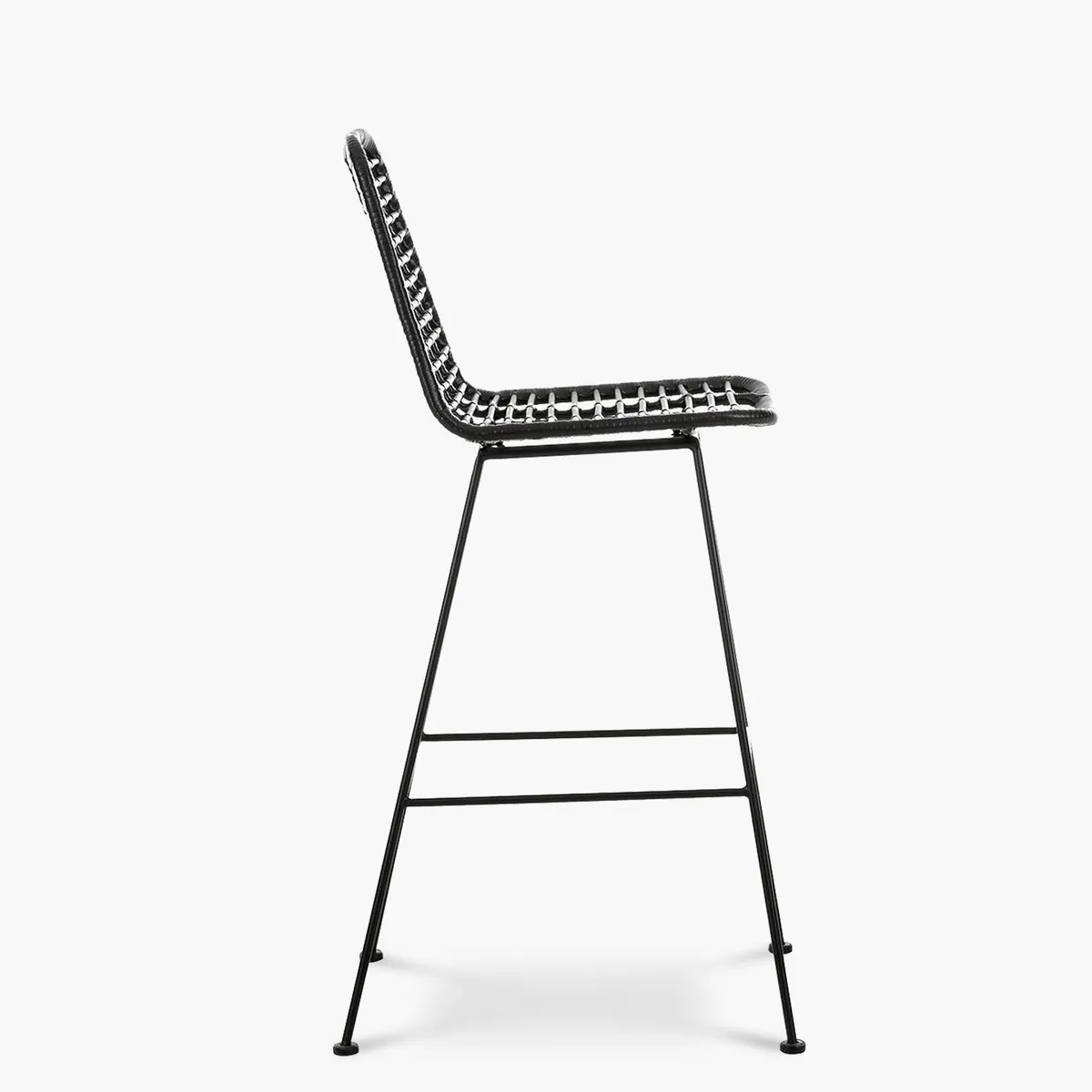 FORM DESIGN - Taburete Terraza Ratan Creta Negro Form