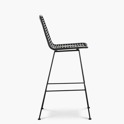 Imagen 2 del producto Taburete Terraza Ratan Creta Negro Form