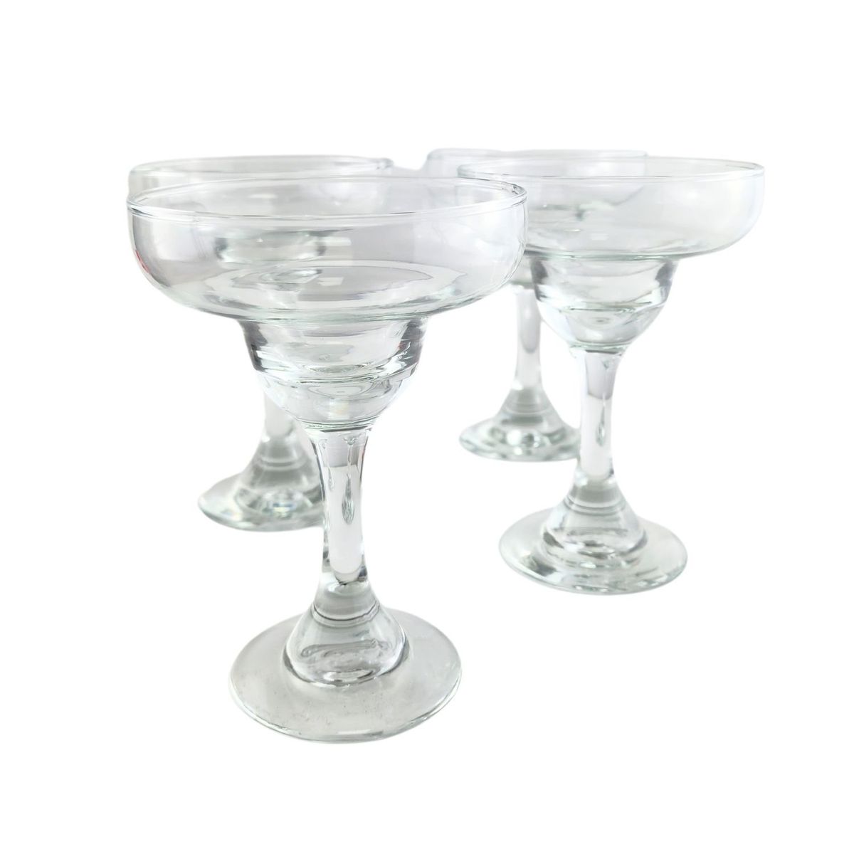 CRISTAR - Set 4 Copas Margarita de 266mL Menaje Cocteleria Cocina