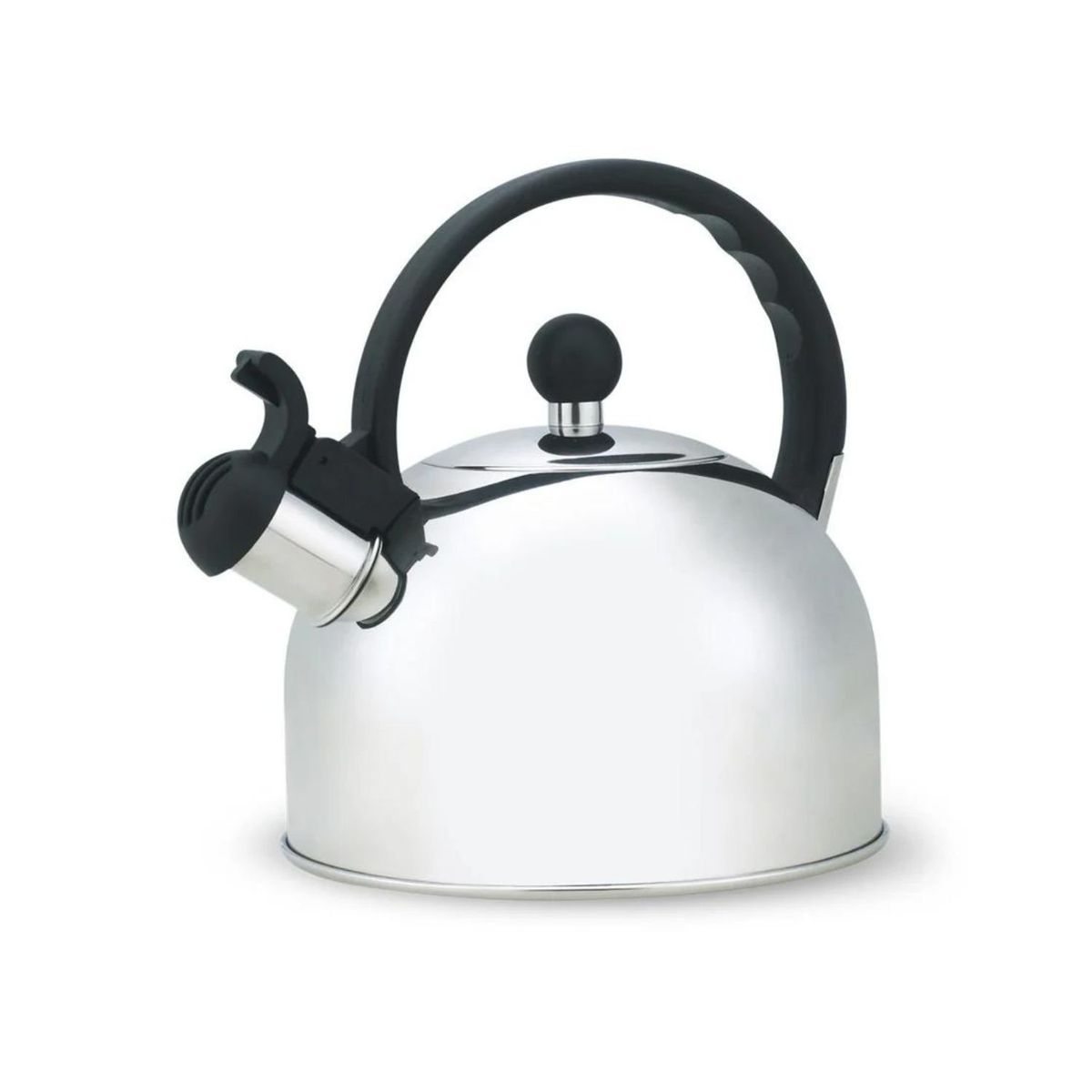 WENS - Tetera Sicilia de 2500mL Plateada Menaje Cocina Hogar