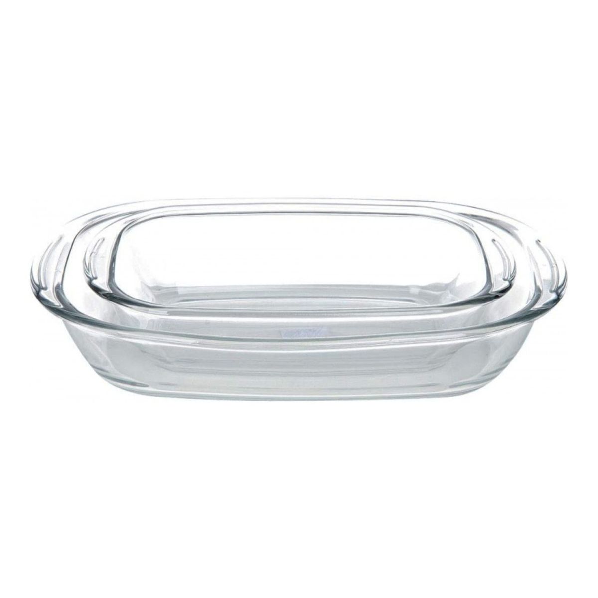 SEMPRE - Set 2 Fuentes Rectangulares Sempre para Horno Menaje Cocina