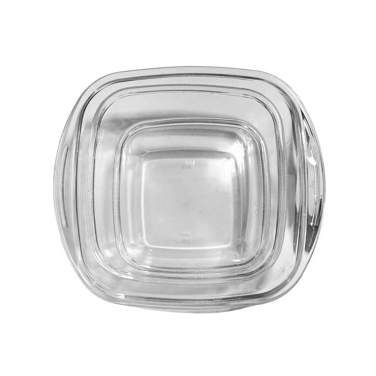 SEMPRE - Set 3 Fuentes Cuadradas Sempre para Horno Menaje Cocina