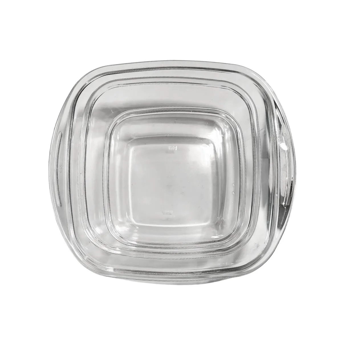 SEMPRE - Set 3 Fuentes Cuadradas Sempre para Horno Menaje Cocina