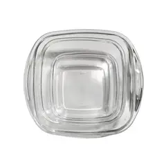 SEMPRE - Set 3 Fuentes Cuadradas para Horno Menaje Cocina