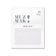 MUZMAK - - Tips Adhesivos para reutilizar uñas Press ON Talla M 240 U