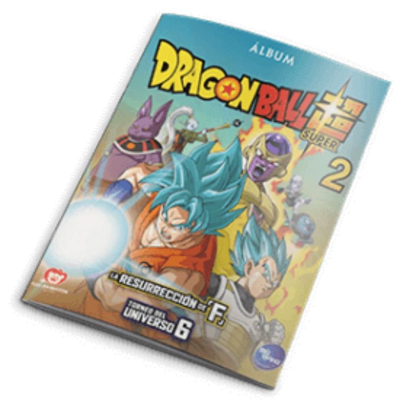 TOEI ANIMATION - Album Tapa Blanda Dragon Ball Z Super 2 + 25 laminas