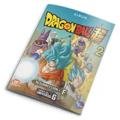 TOEI ANIMATION - Album Tapa Blanda Dragon Ball Z Super 2 + 25 laminas