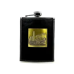 SOLEIO - Licorera Petaca Acero Inoxidable 235 ml Santiago