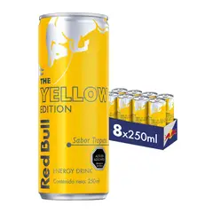 RED BULL - Bebida Energética Pack 8 Latas Tropical 250Ml