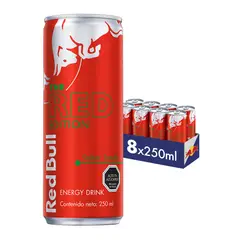 RED BULL - Bebida Energética Pack 8 Latas Sandía 250Ml