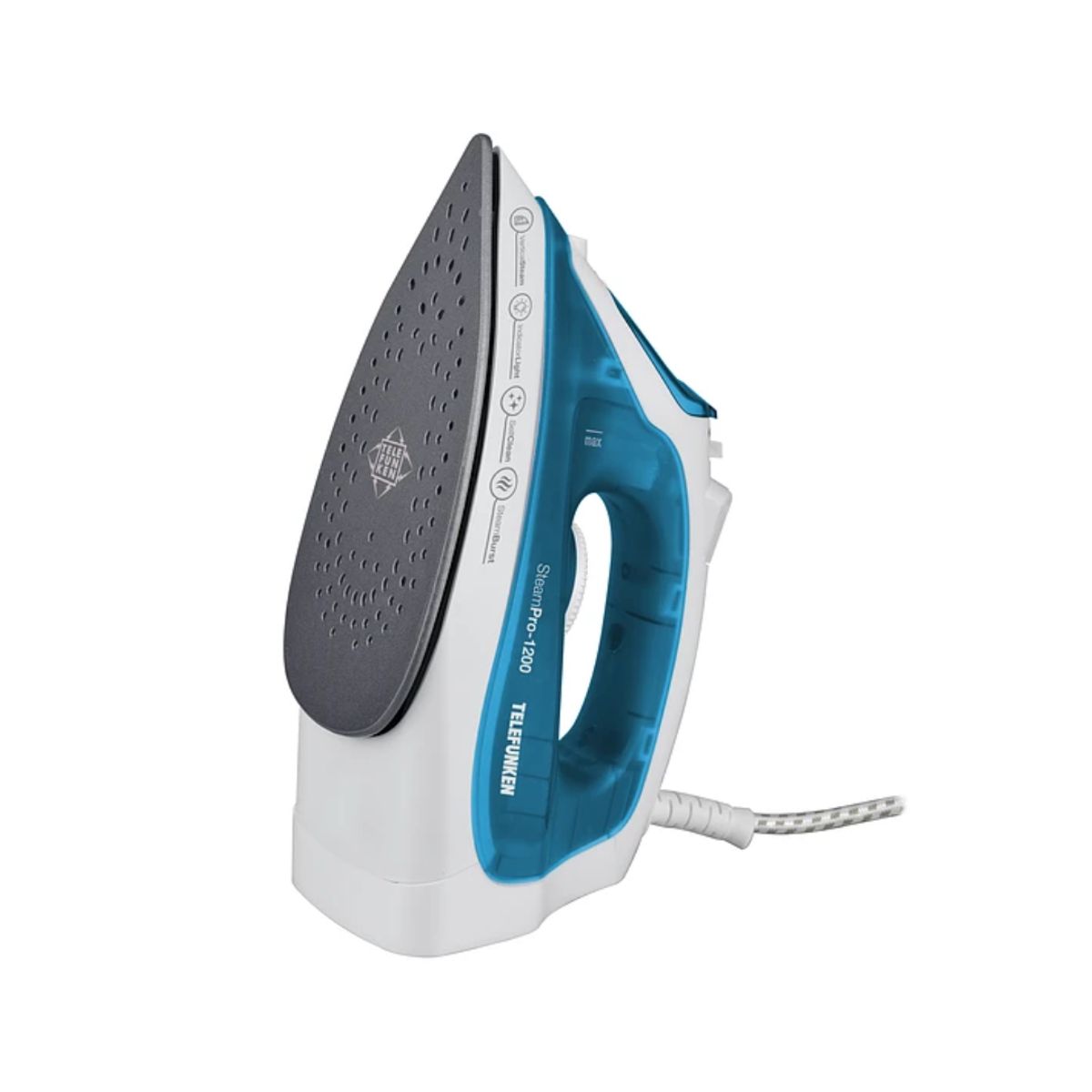 TELEFUNKEN - Plancha A Vapor 210 Ml Telefunken Steampro 1200