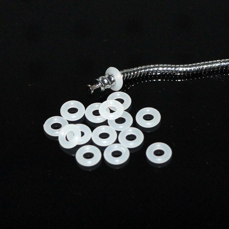 ELBAULDEJUMA - Gomas clip tapón para pulsera o colgantes diseño joyas