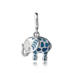 ELBAULDEJUMA - Charm dije abalorio para pulsera o colgante plata 925