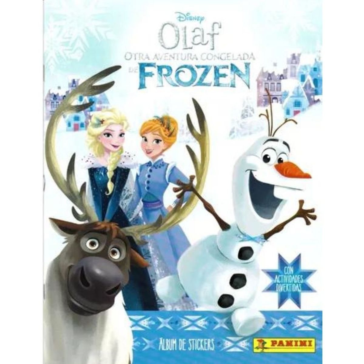 PANINI - ALBUM OLAF OTRA AVENTURA CONGELADA DE FROZEN + 25 SOBRES