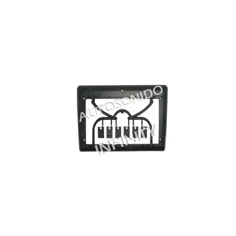 GENERICO - Bisel Adaptador De Radio Universal De 7 A 9 Pulgadas