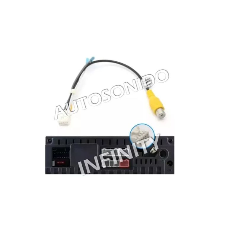 GENERICO - Arnes Cable Camara Trasera Enchufe Para Radios Android 10pin