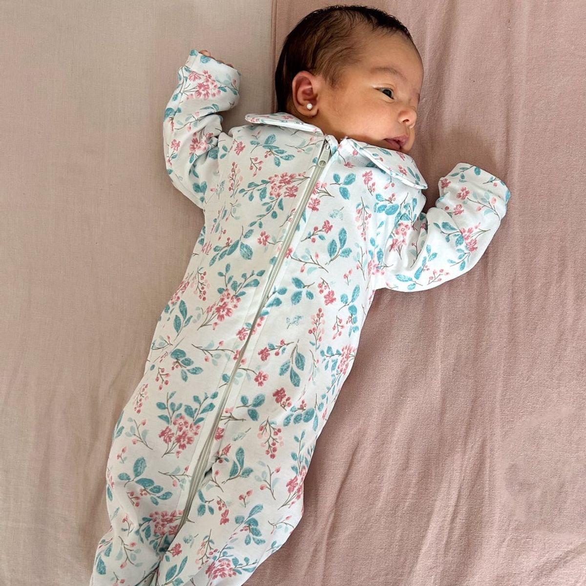 SIMPLY B - Pijama enterito acuarela