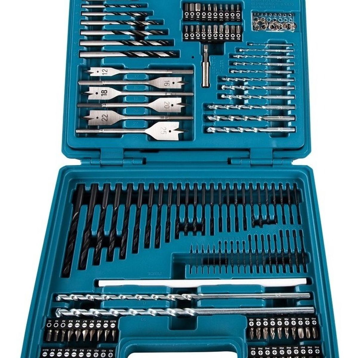 MAKITA - Set 212pzs Brocas Y Puntas. Mz Makita E-06270