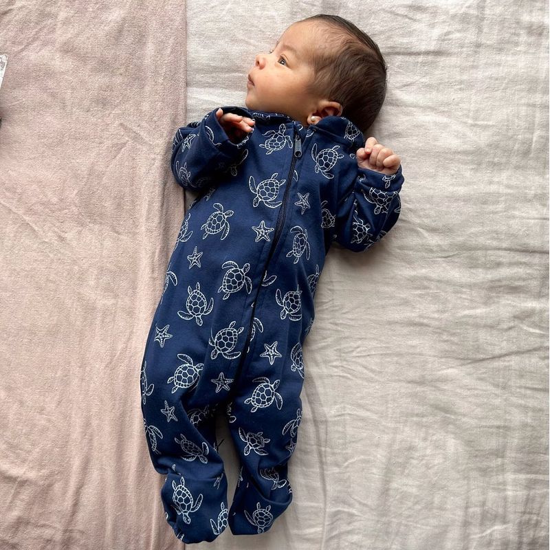 SIMPLY B - Pijama enterito tortuga niña