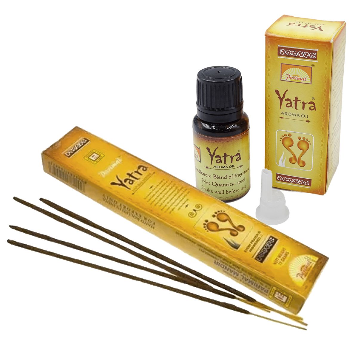 GENERICO - Pack Yatra 1 Caja Inciensos + 1 Aceite Para Difusor