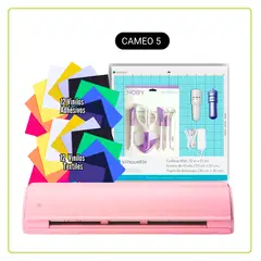 SILHOUETTE - Cameo 5 ROSADA + herramientas + cuchilla