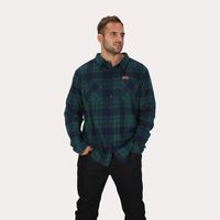 Camisa ML Franela Evergreen Verde