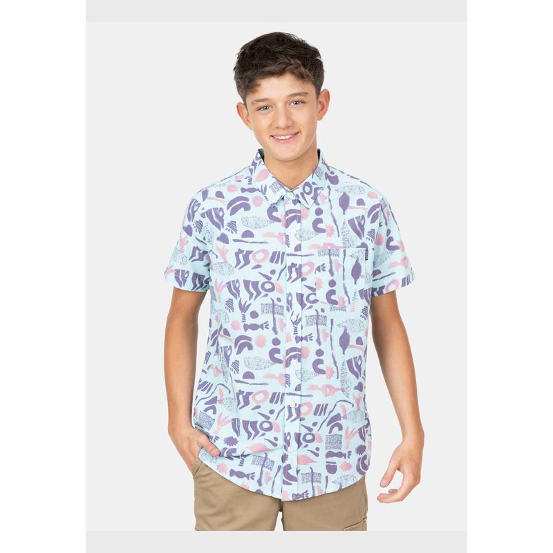 MAUI AND SONS - Camisa MC Surf And Skate Multicolor Infantil Maui And Sons