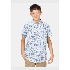 MAUI AND SONS - Camisa MC Surf And Skate Multicolor Infantil
