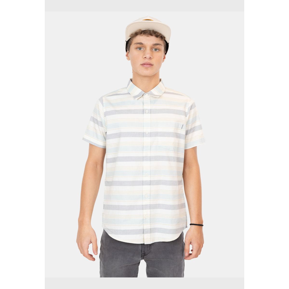 MAUI AND SONS - Camisa MC Lines Multicolor Infantil Maui And Sons