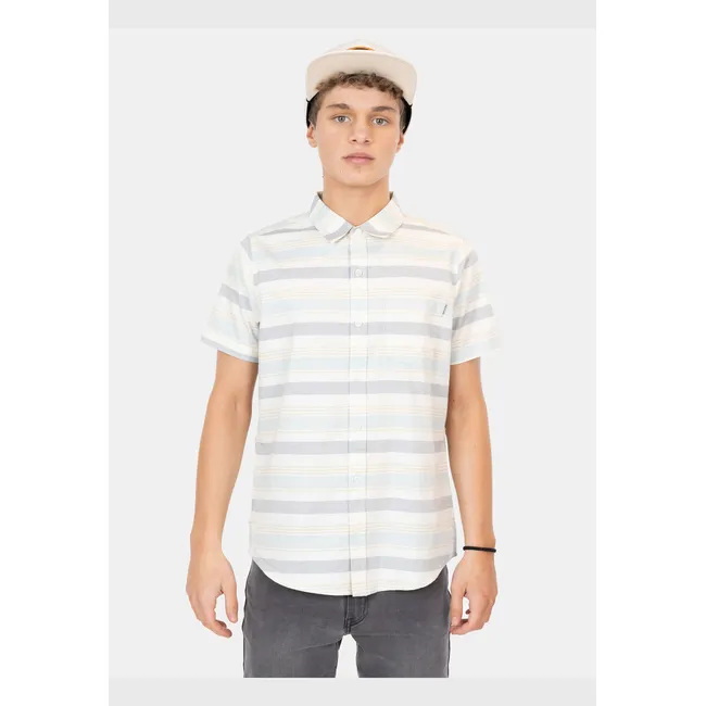MAUI AND SONS - Camisa MC Lines Multicolor Infantil Maui And Sons