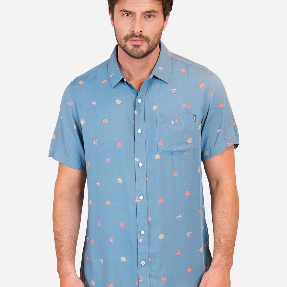 MAUI AND SONS - Camisa MC Arely Multicolor Hombre Maui And Sons
