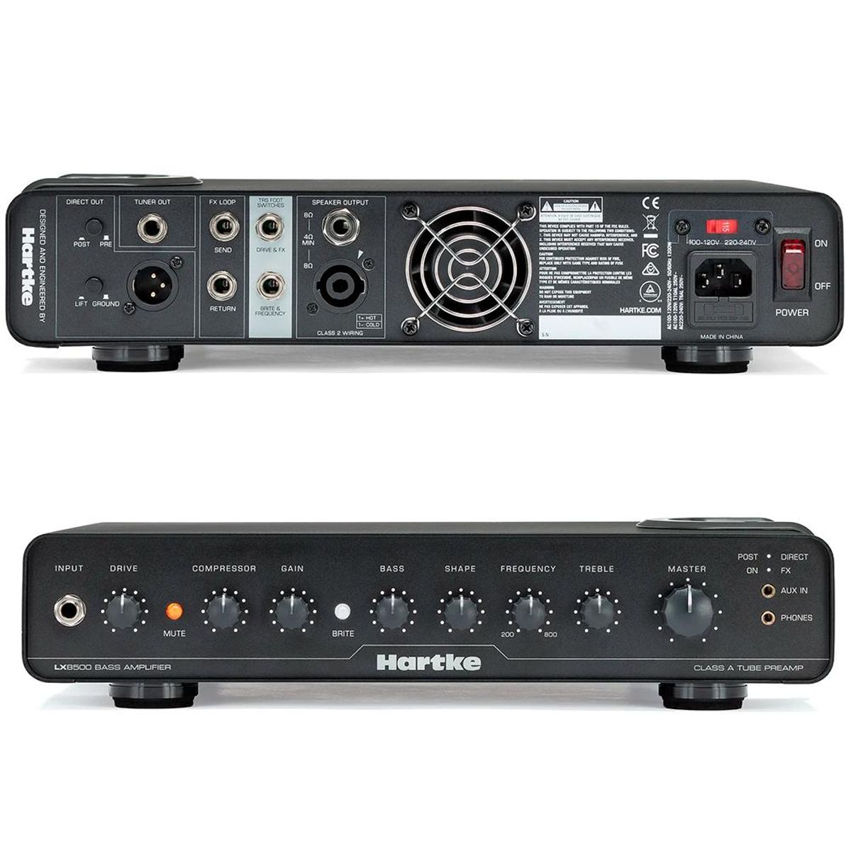 HARTKE SYSTEMS - Cabezal de bajo Hartke System LX8500