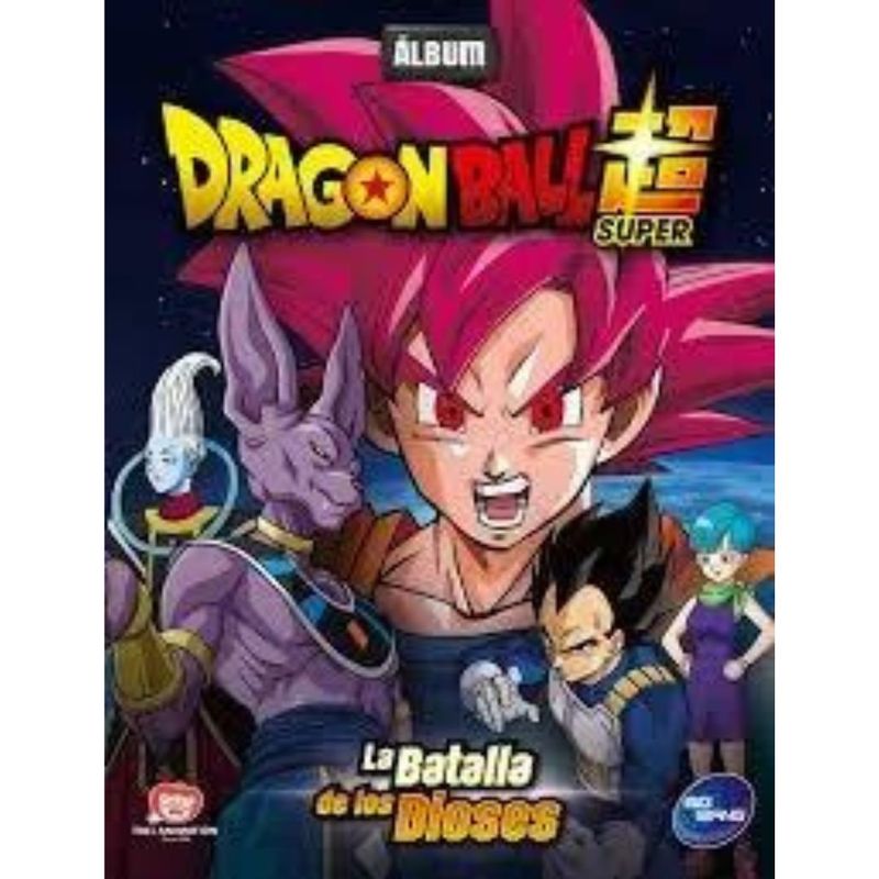 TOEI ANIMATION - ALBUM DRAGON BALL Z LA BATALLA DE LOS DIOSES + 25 SOBRES