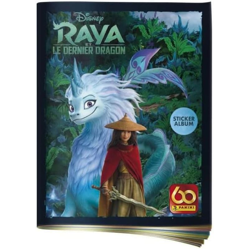 PANINI - ALBUM TAPA BLANDA RAYA Y EL ULTIMO DRAGON + 25 SOBRES