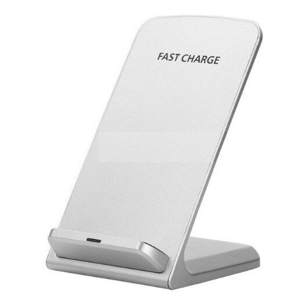 GENERICO - Cargador Inalambrico Para iPhone Samsung Qi Carga Rapida - Blanco