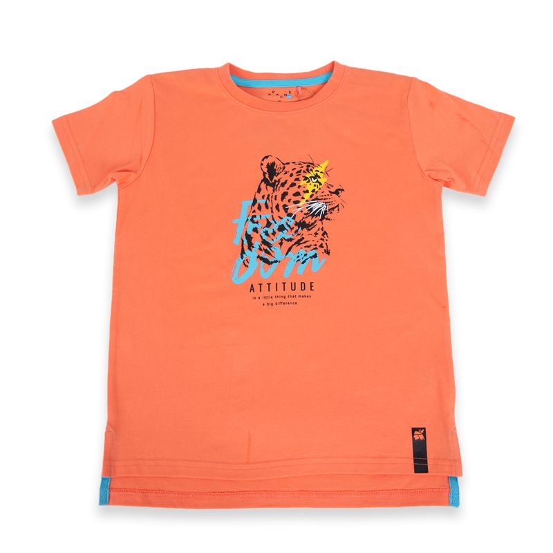 PILLIN - Polera Niño Naranja Pillin PILLIN