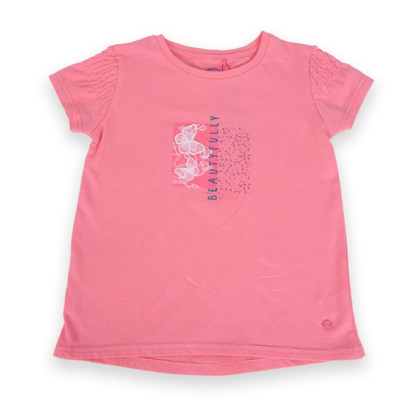 PILLIN - Polera Niña Rosado Pillin PILLIN
