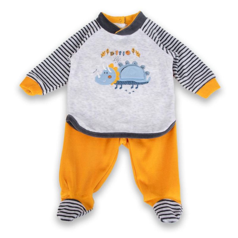 PILLIN - Conjunto Bebé Niño Mostaza Pillin - Amarillo