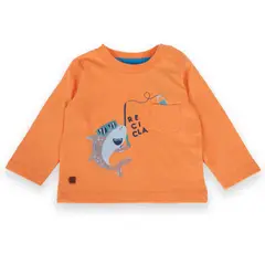 PILLIN - Polera Bebé niño Naranja