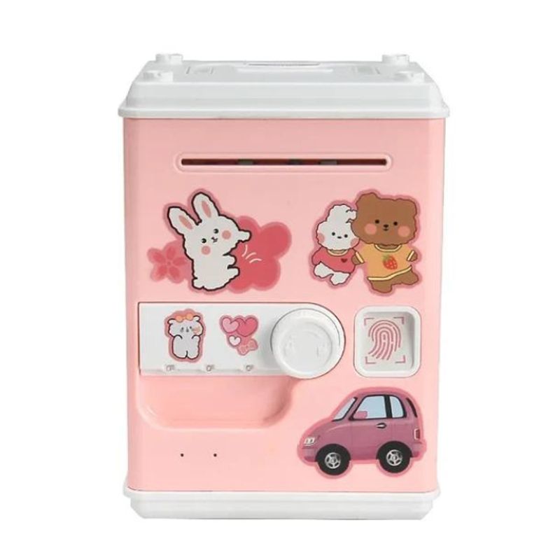 GENERICO - Cajero Automático De Alcancia Electrónica Para Niños SALMON