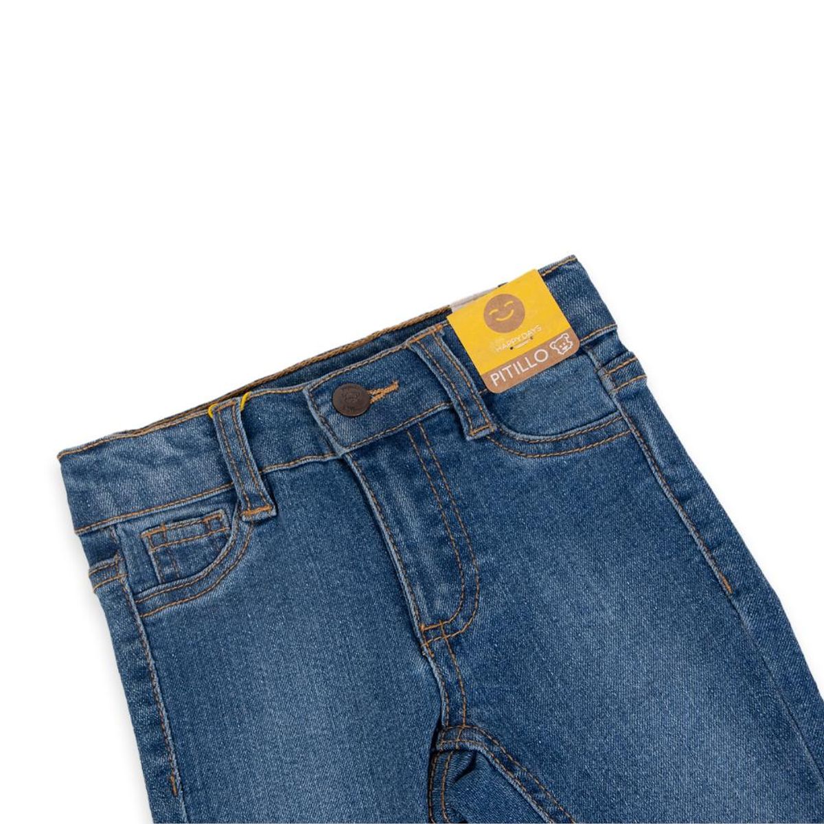 PILLIN - Jeans Bebé Niño Azul Pillin - Azul