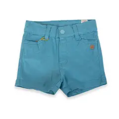 PILLIN - Bermuda Bebé Niño Celeste - Celeste
