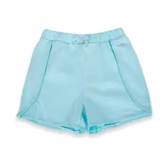 PILLIN - Short Niña Turquesa
