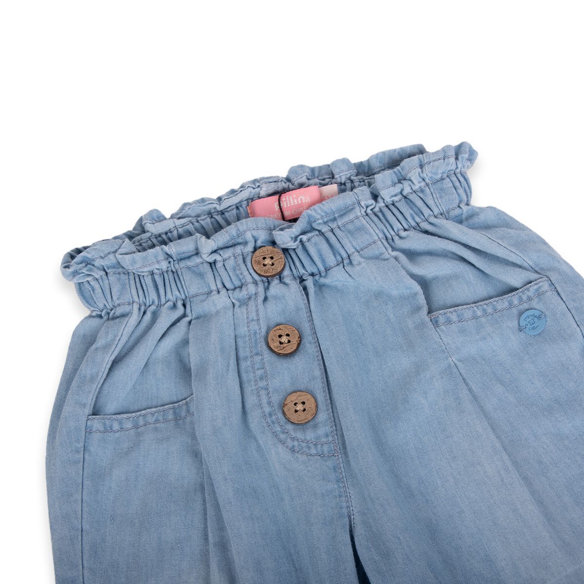 PILLIN - Pantalón Bebé niña Celeste Pillin PILLIN