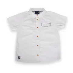 PILLIN - Camisa Niño Blanco