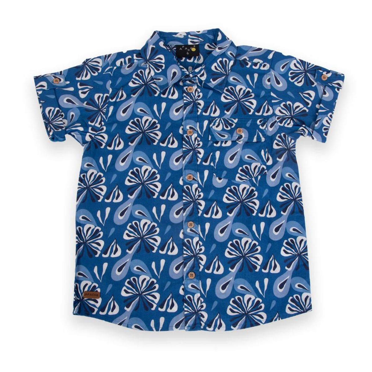 PILLIN - Camisa Niño Azul Pillin - Azul