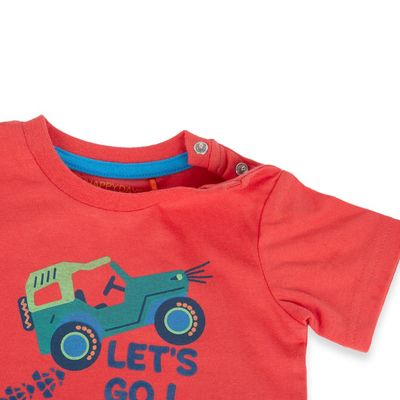 Imagen 2 del producto Polera Bebé Niño Rojo - Rojo